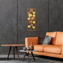 Wallity Catalpa Accesorio Decorativo de Pared de Metal Multicolor